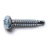 Monster Fastener Zinc Plated Steel Phillips Pan Head Self-Drilling Screws Midwest Fastener
