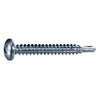 Monster Fastener Zinc Plated Steel Phillips Pan Head Self-Drilling Screws Midwest Fastener
