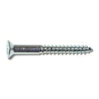 Monster Fastener Zinc Plated Steel Phillips Flat Head Wood Screws Midwest Fastener
