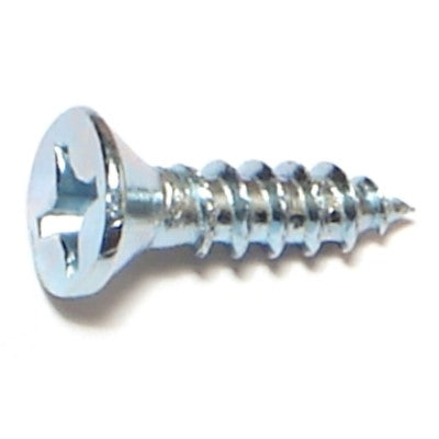 Monster Fastener Zinc Plated Steel Phillips Flat Head Wood Screws Midwest Fastener