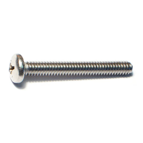 Midwest Fastener Stainless Steel Coarse Thread Phillips Pan Head Machine Screws MidWest