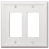 Amerelle Chelsea - White Decorative Wallplate Amerelle