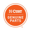 Curt Receiver-Mount Pintle Hook (2 Shank, 10,000 lbs., 2-1/2 Lunette Rings) #48005 CURT