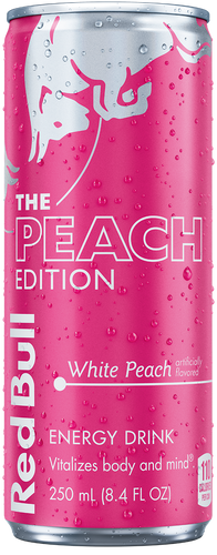 Red Bull Peach Edition Energy Drink Red Bull