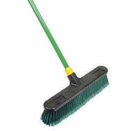 Bulldozer Indoor/Outdoor Push Broom, 18-In. Quickie