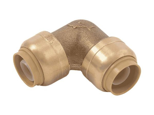 SharkBite Brass Push 90-Degree Elbow SharkBite