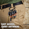 Milwaukee 5PC Bit Holder with Carabiner Milwaukee