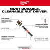 Milwaukee 2PC SHOCKWAVE™ Impact Duty QUIK-CLEAR™ 2-in-1 Magnetic Nut Driver Set Milwaukee