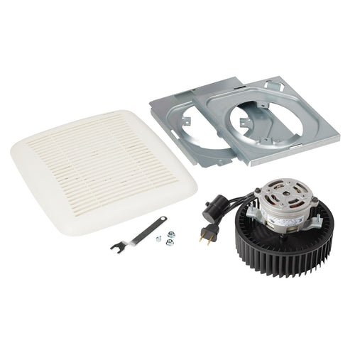 Broan-NuTone® QuicKit™ Bath Fan Replacement Motor and Cover/Grille, 60 CFM Broan-Nutone