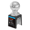 CURT 2-5/16 Trailer Ball (1-1/4 x 2-5/8 Shank, 10,000 lbs., Chrome, Packaged) #40168 CURT