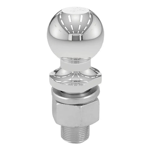CURT 2-5/16 Trailer Ball (1-1/4 x 2-5/8 Shank, 10,000 lbs., Chrome, Packaged) #40168 CURT