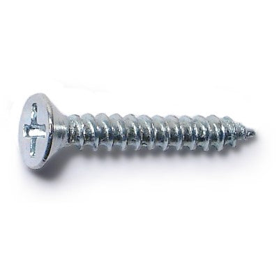 Monster Fastener Zinc Plated Steel Phillips Flat Head Wood Screws Midwest Fastener