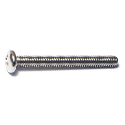Monster Fastener 18-8 Stainless Steel Coarse Thread Phillips Pan Head Machine Screws Midwest Fastener
