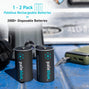 Pale Blue Earth D Rechargeable Batteries USB-C Pale Blue Earth