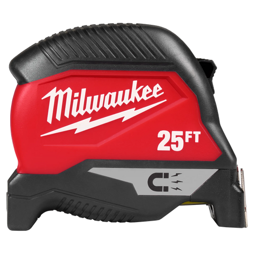 Milwaukee 25ft Magnetic Tape Measure Milwaukee