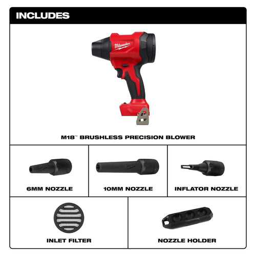 Milwaukee M18™ Brushless Precision Blower Milwaukee