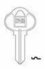 Hy-Ko S1 Sargent Key Blank Brass Nickel Plated Hy-Ko