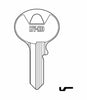 Hy-Ko VR3 Viro Key Blank Brass Nickel Plated Hy-Ko
