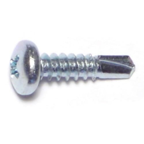 Monster Fastener Zinc Plated Steel Phillips Pan Head Self-Drilling Screws Midwest Fastener