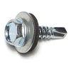 Monster Fastener Zinc Plated Steel Hex Bonded Washer Head Self-Drilling Screws Midwest Fastener