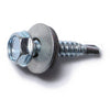 Monster Fastener Zinc Plated Steel Hex Bonded Washer Head Self-Drilling Screws Midwest Fastener