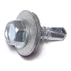 Monster Fastener Zinc Plated Steel Hex Bonded Washer Head Self-Drilling Screws Midwest Fastener