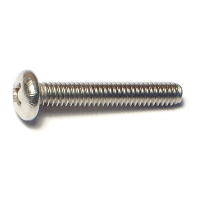 Monster Fastener 18-8 Stainless Steel Coarse Thread Phillips Pan Head Machine Screws Midwest Fastener