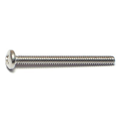 Monster Fastener 18-8 Stainless Steel Coarse Thread Phillips Pan Head Machine Screws Midwest Fastener
