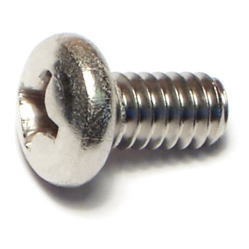 Monster Fastener 18-8 Stainless Steel Coarse Thread Phillips Pan Head Machine Screws Midwest Fastener