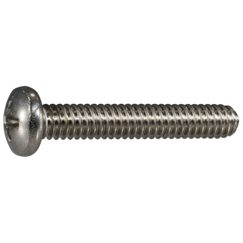 Monster Fastener 18-8 Stainless Steel Coarse Thread Phillips Pan Head Machine Screws Midwest Fastener