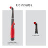Rubbermaid Power Scrubber with 1 All-Purpose Scrubbing Head and 1 Grout Scrubbing Head Rubbermaid Commercial Products