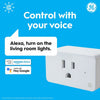 GE Cync Indoor Smart Plug, Smart Outlet Control, WiFi Outlet, Matter Compatible, Works with Alexa and Google Home GE