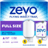 ZEVO Flying Insect Trap, Fly Trap (1 Plug-In Base + 1 Cartridge) 3 in 1 Zevo