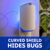 ZEVO Flying Insect Trap, Fly Trap (1 Plug-In Base + 1 Cartridge) 3 in 1 Zevo