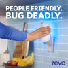 ZEVO Flying Insect Trap, Fly Trap (1 Plug-In Base + 1 Cartridge) 3 in 1 Zevo