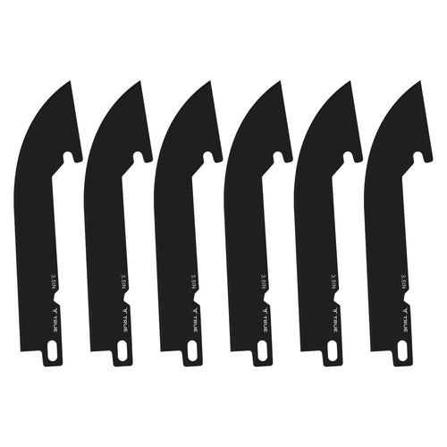 True Replacement Drop Point Blades 6pk True