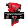 Milwaukee M12™ Subcompact Brushless 1/4 Hex Impact Driver Milwaukee