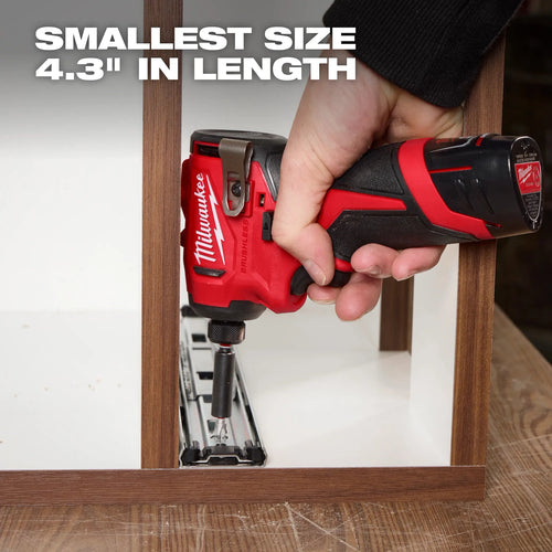 Milwaukee M12™ Subcompact Brushless 1/4 Hex Impact Driver Milwaukee