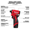 Milwaukee M12™ Subcompact Brushless 1/4 Hex Impact Driver Kit Milwaukee
