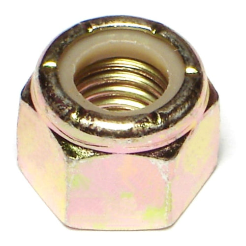 Monster Fastener Zinc Plated Grade 8 Steel Coarse Thread Nylon Insert Lock Nuts Midwest Fastener