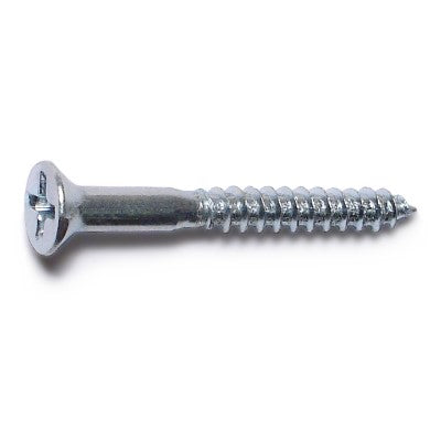 Monster Fastener Zinc Plated Steel Phillips Flat Head Wood Screws Midwest Fastener