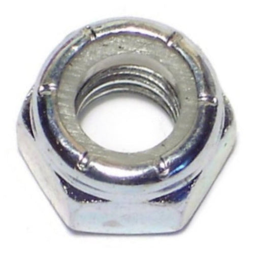 Monster Fastener Zinc Plated Grade 2 Steel Coarse Thread Nylon Insert Lock Nuts Midwest Fastener