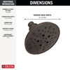 Delta H2Okinetic® 5-Setting Shower Head in Venetian Bronze DELTA