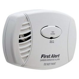Carbon Monoxide Alarm, Plug-In w/Battery Backup First Alert