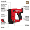 Milwaukee M12 FUEL™ 18 Gauge Compact Brad Nailer Milwaukee