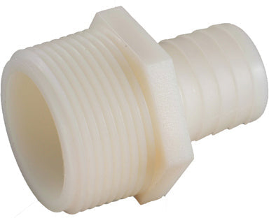 HOSE BARB NYLON 1/4 X 1/8 MPT Anderson Metals