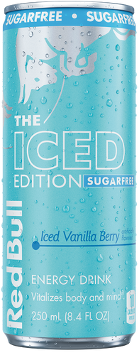 Red Bull Iced Edition Sugarfree Iced Vanilla Berry Red Bull
