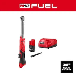 Milwaukee M12 FUEL™ 3/8 Extended Reach Ratchet Kit Milwaukee