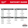 Milwaukee 1/4” Hex Drive Mini Flex Head Bit Ratchet Milwaukee