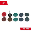 Milwaukee 10PC 2 Quick Change Disc Kit Milwaukee